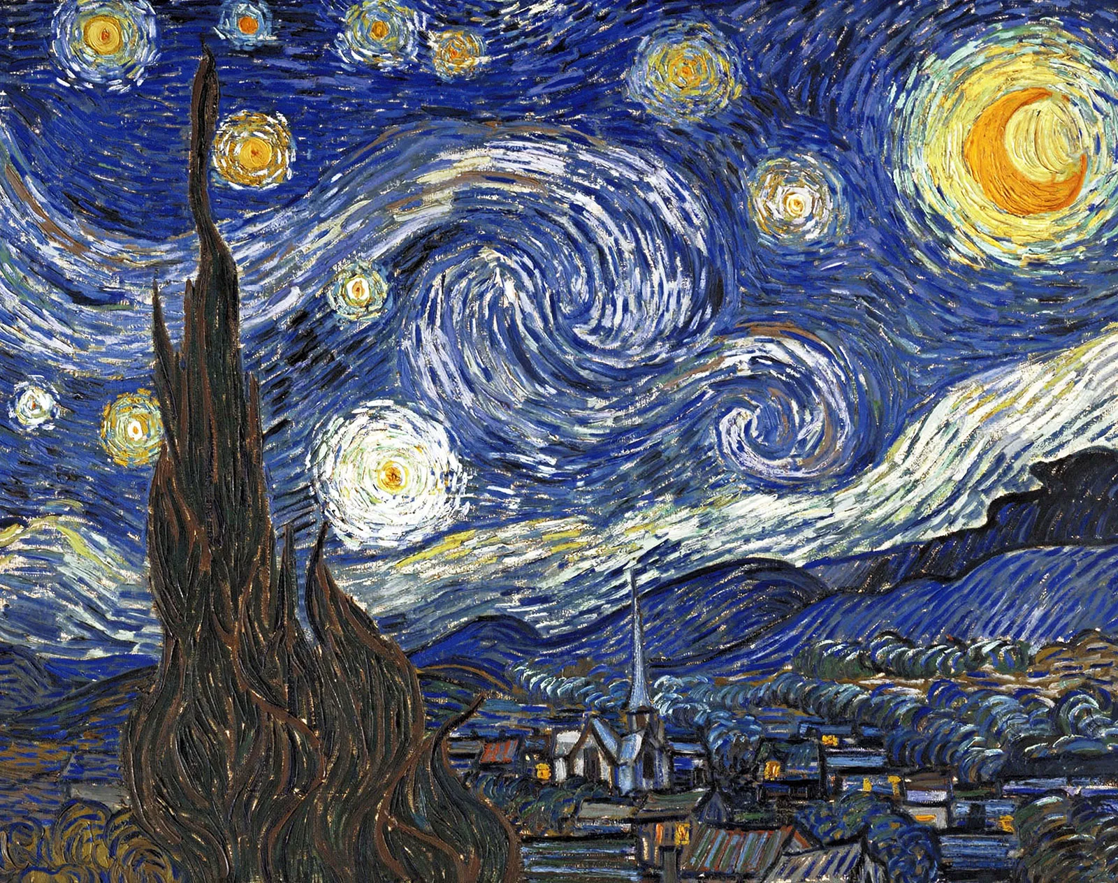 Starry-Night-Vincent-van-Gogh